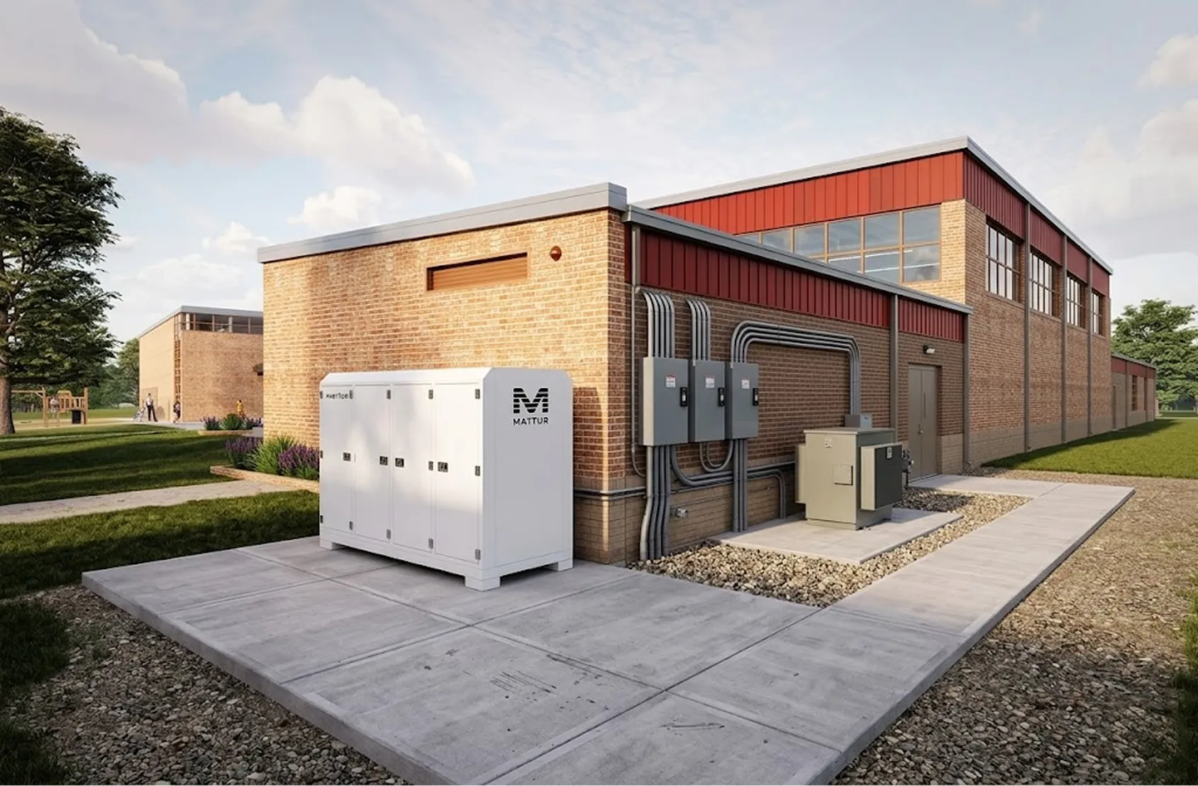 Mattur daily energy management for educational facilities