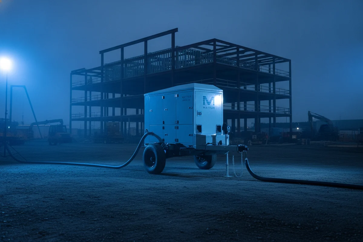 Mobile Diesel Generator Set for Rent | Mattur Power Modules