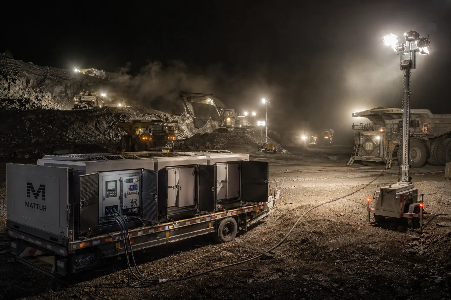 Mattur modular prime power system at a remote mining operation